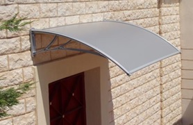 Awning - Polycarbonate - Aluminium Composite - AGDAA