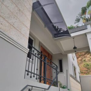 Awning Polycarbonate - Aluminium Frame - AGEA